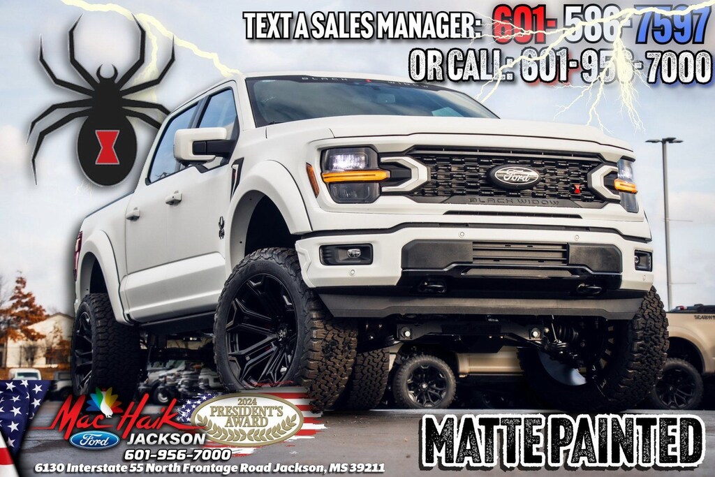 New 2025 Ford F-150 Black Widow Edition TRUCK