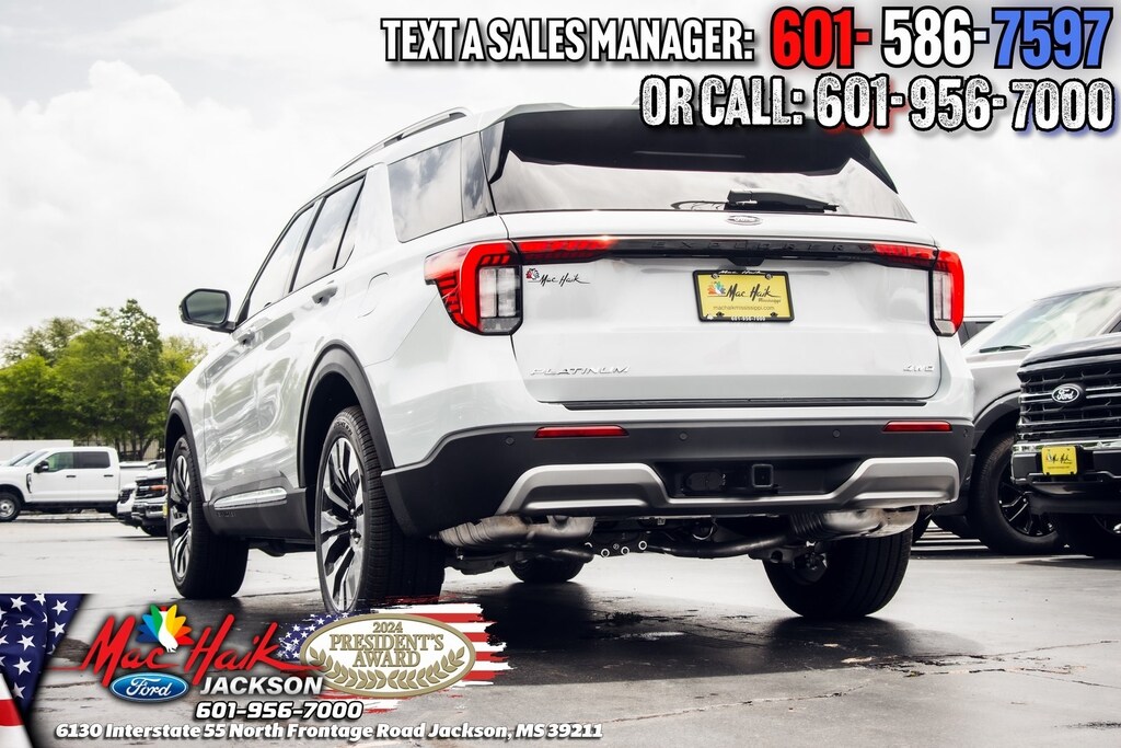 New 2026 Ford Explorer Platinum SUV