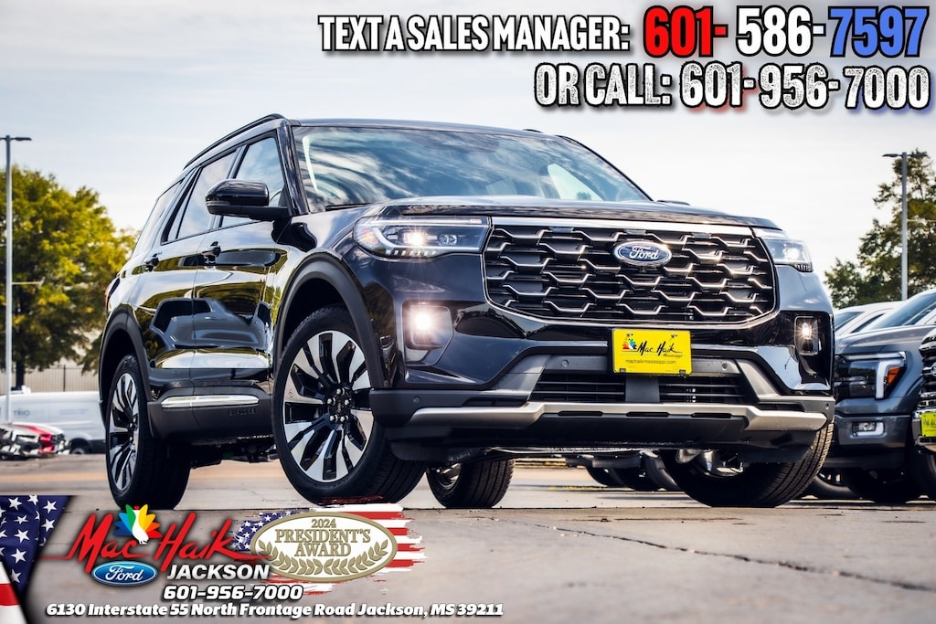 New 2025 Ford Explorer Platinum SUV