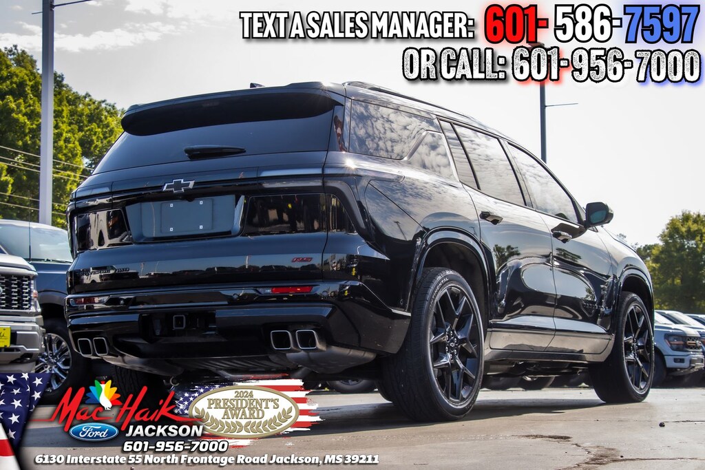 Certified 2025 Chevrolet Traverse RS SUV