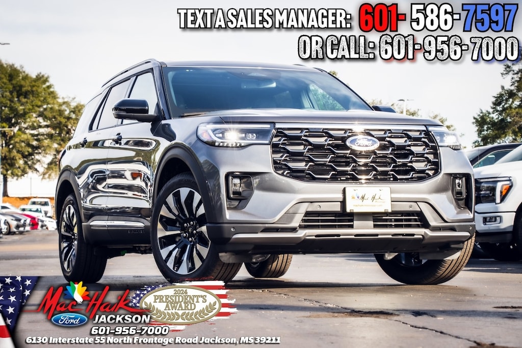 New 2026 Ford Explorer Platinum SUV