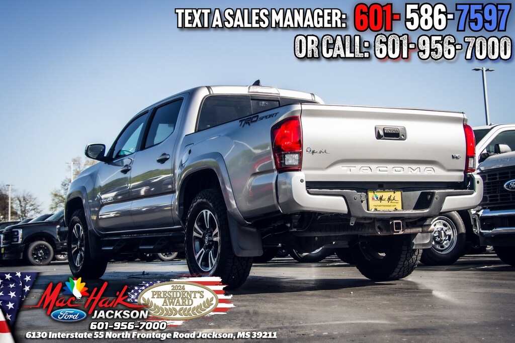 Certified 2018 Toyota Tacoma TRD Sport Truck