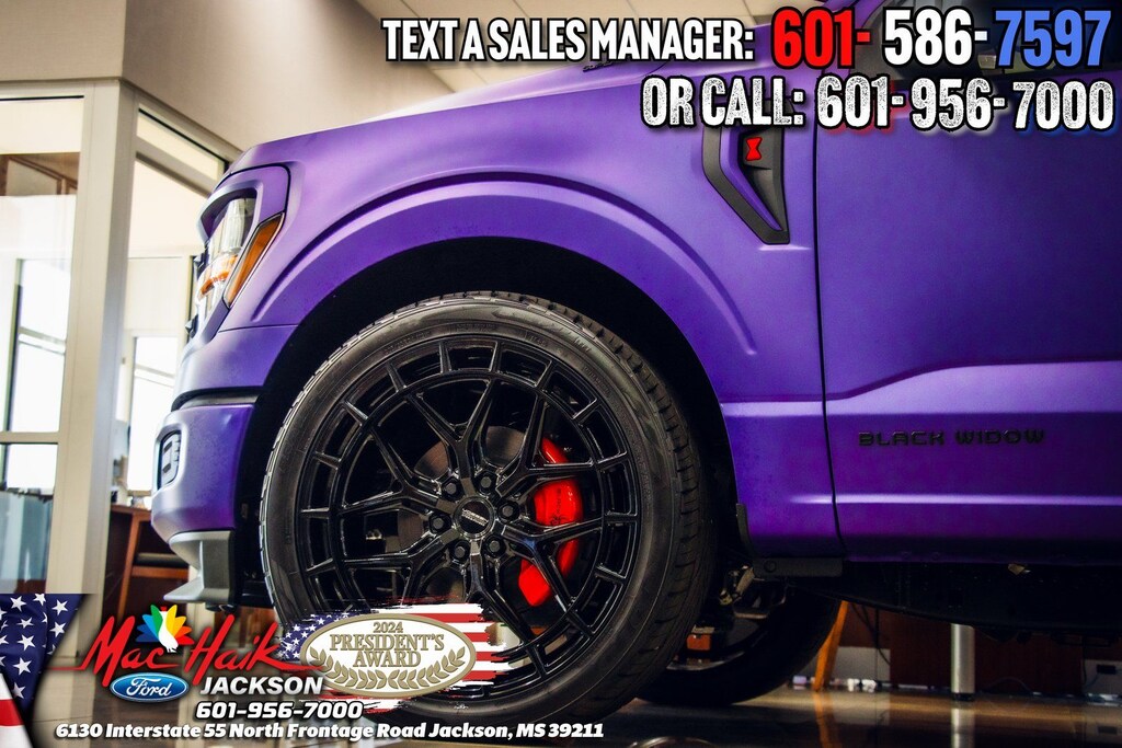 New 2025 Ford F-150 710 HP Lowered Black Widow TRUCK