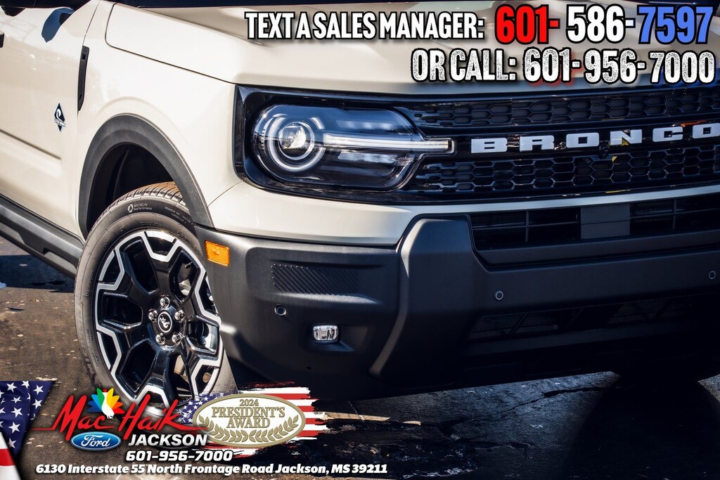 New 2025 Ford Bronco Sport Outer Banks SUV