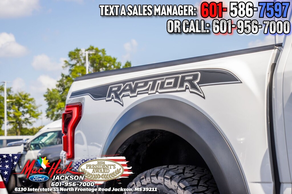 Certified 2019 Ford F-150 Raptor Truck