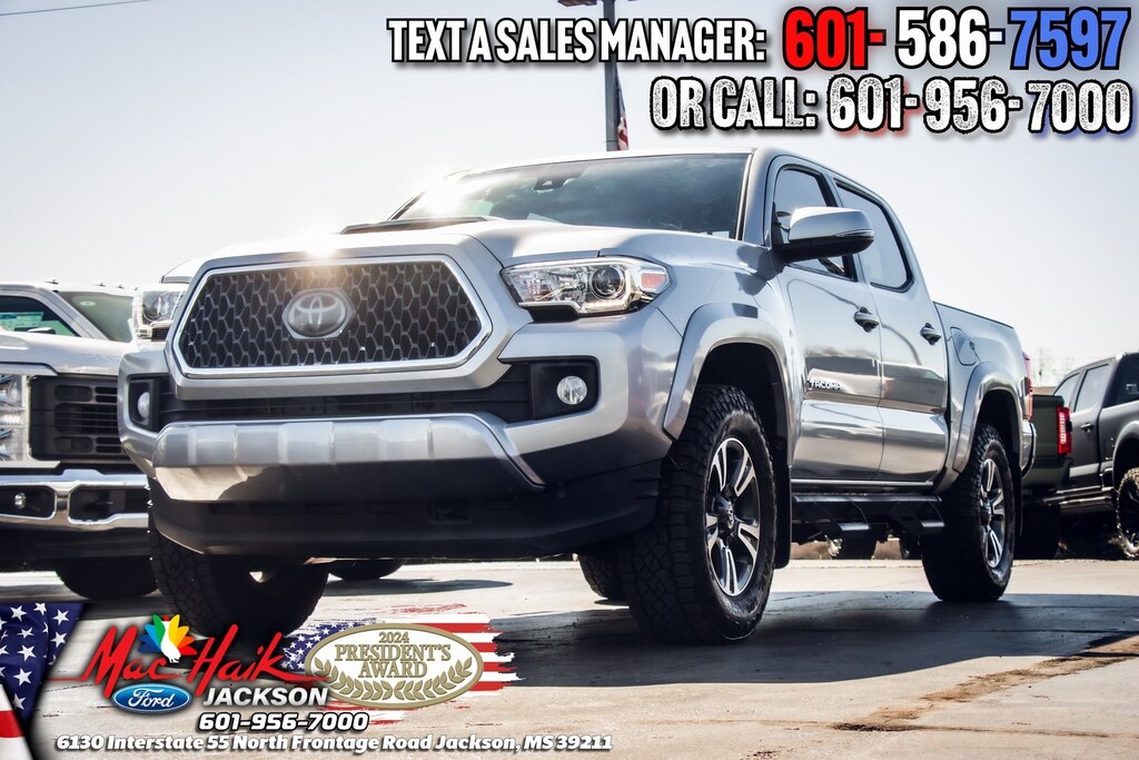 Certified 2018 Toyota Tacoma TRD Sport Truck