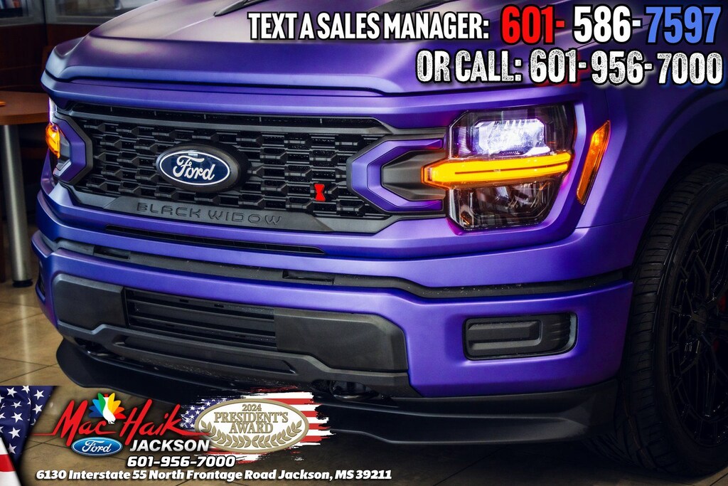New 2025 Ford F-150 710 HP Lowered Black Widow TRUCK