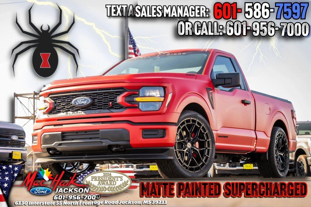 New 2025 Ford F-150 710 HP Lowered Black Widow TRUCK