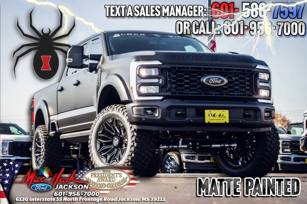 New 2026 Ford F-250 Black Widow Edition TRUCK