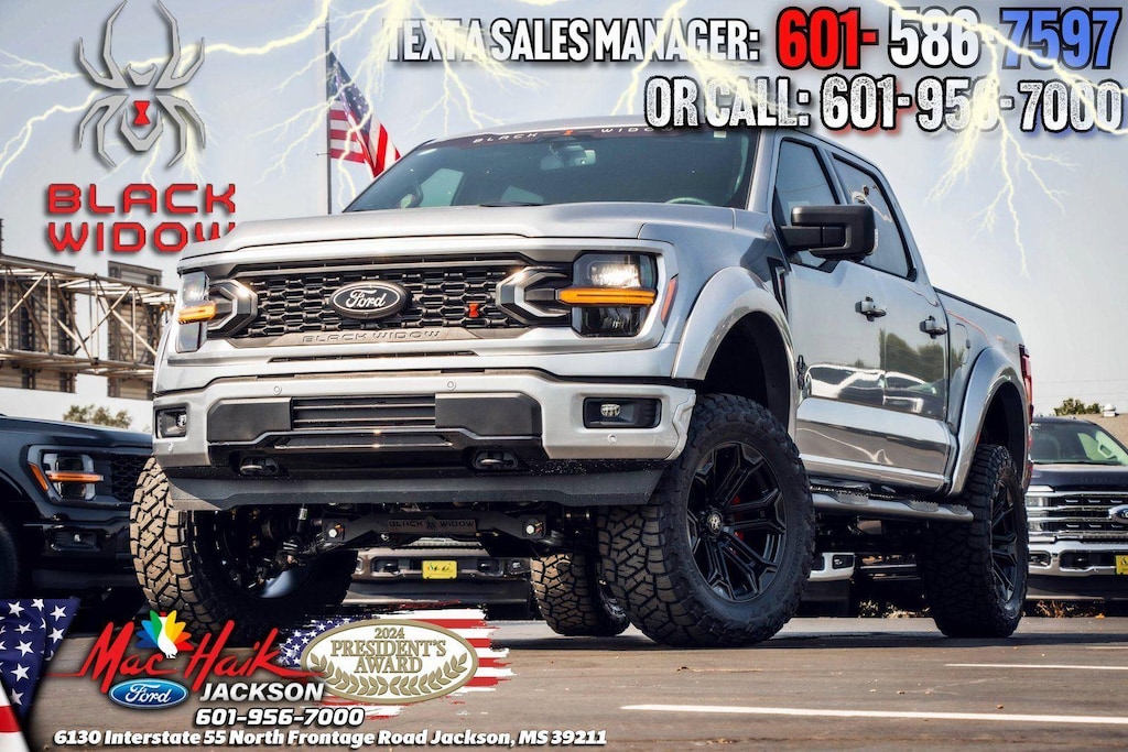 New 2025 Ford F-150 Black Widow Edition TRUCK