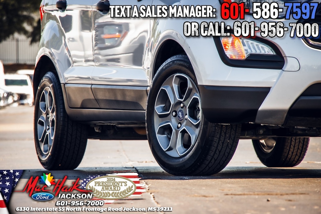 Certified 2021 Ford EcoSport S SUV