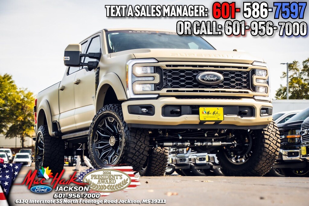New 2026 Ford F-250 Black Widow Military Edition TRUCK