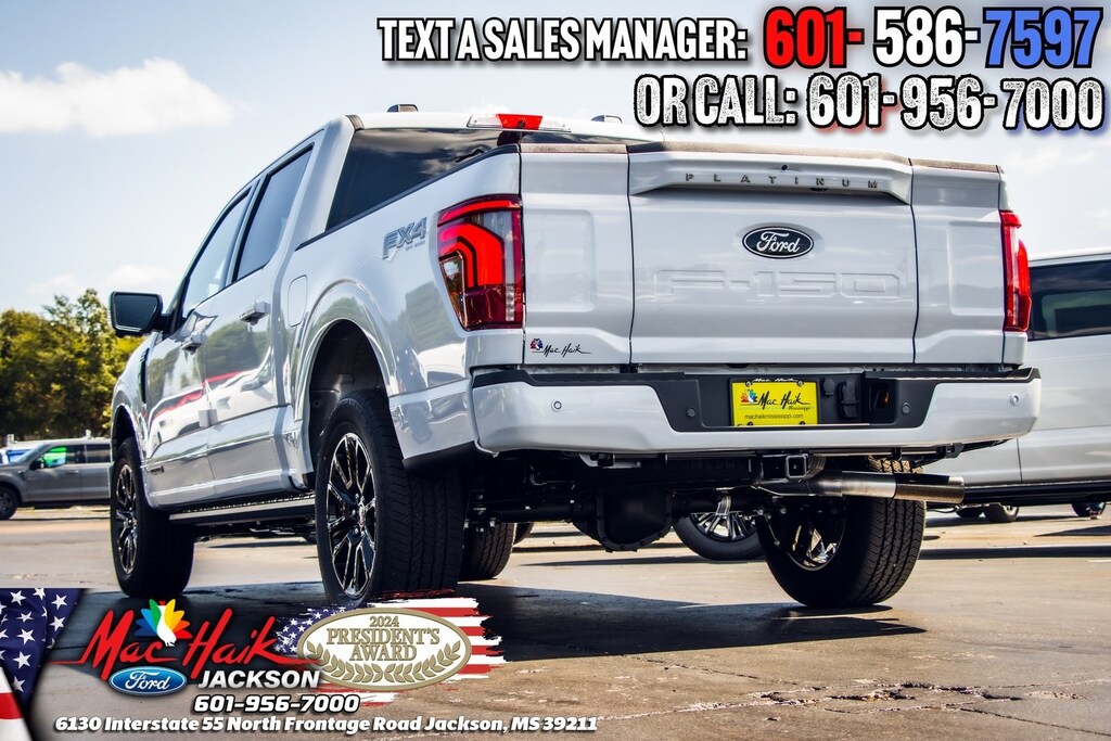 New 2025 Ford F-150 Platinum TRUCK