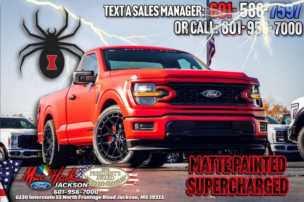 New 2025 Ford F-150 710 HP Lowered Black Widow TRUCK