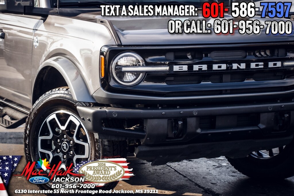 Certified 2023 Ford Bronco Outer Banks SUV