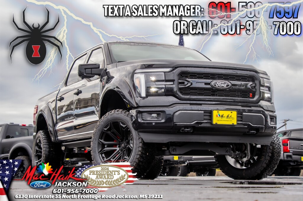 New 2026 Ford F-150 Black Widow Edition TRUCK