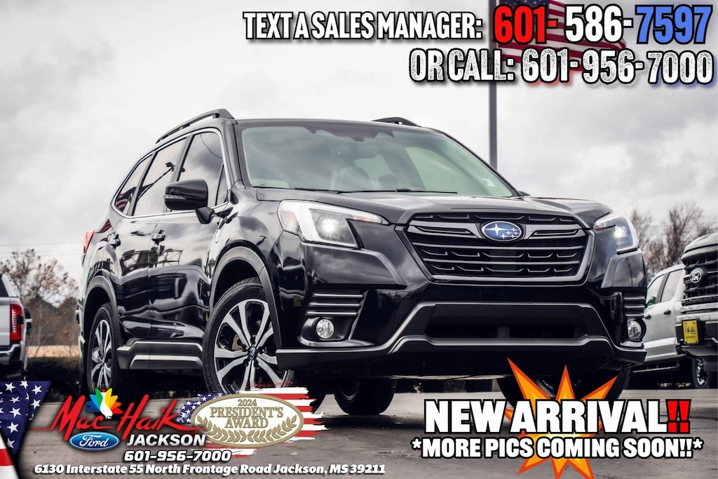 Certified 2022 Subaru Forester Limited SUV