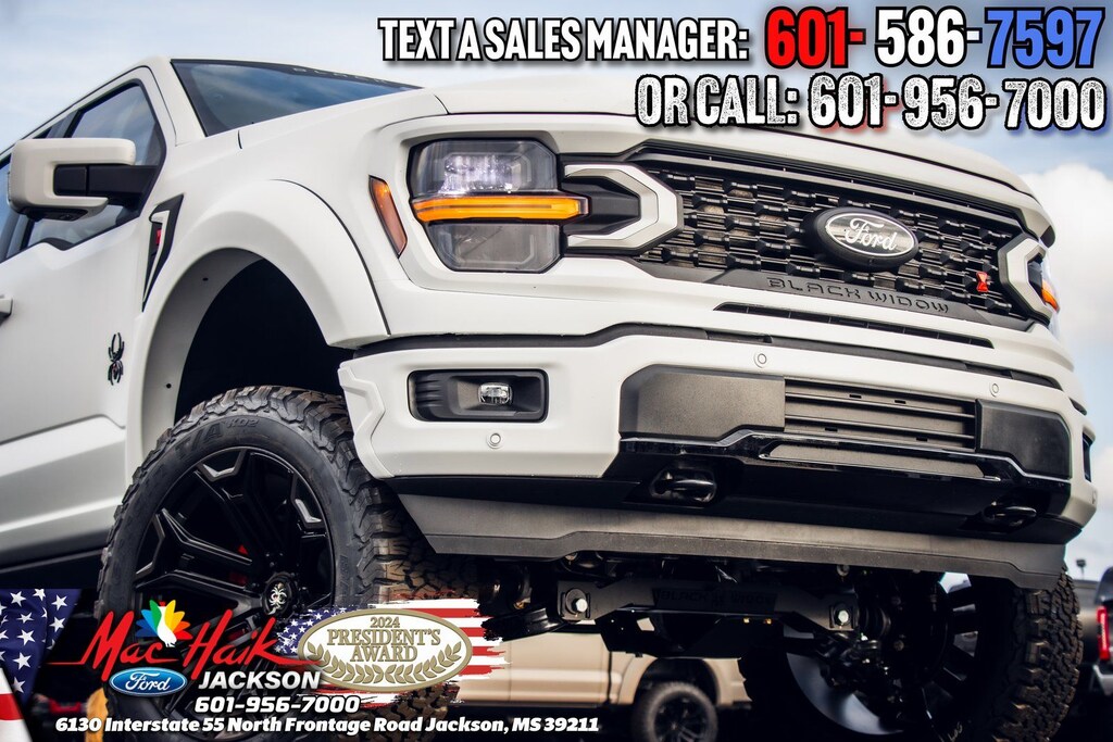 New 2025 Ford F-150 Black Widow Edition TRUCK