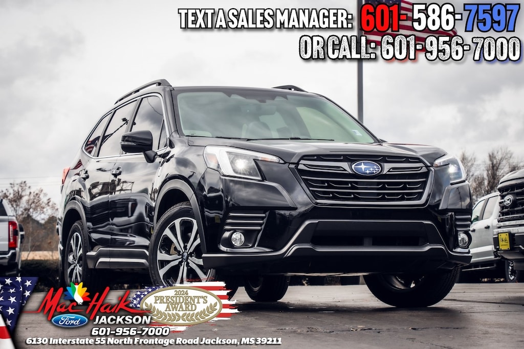 Certified 2022 Subaru Forester Limited SUV