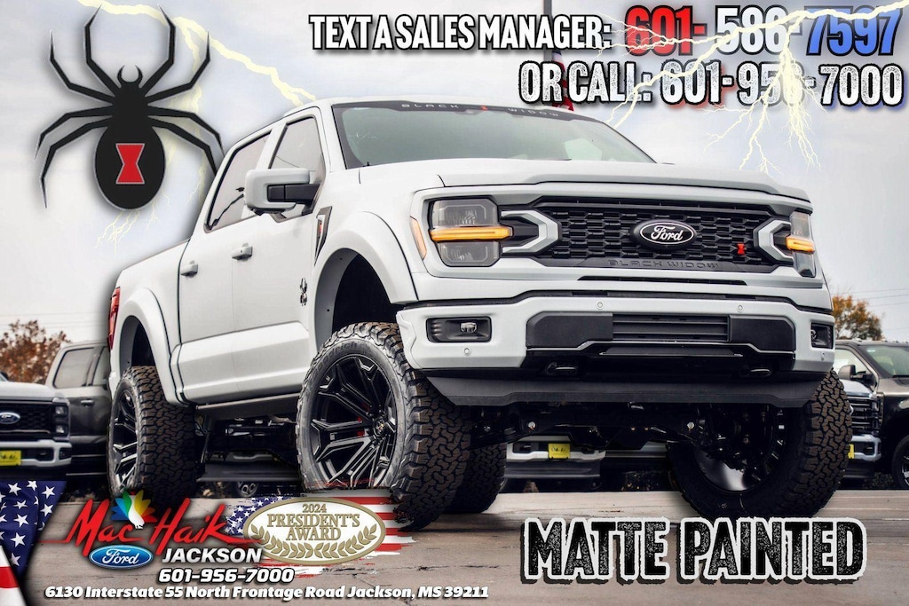 New 2025 Ford F-150 Black Widow Edition TRUCK