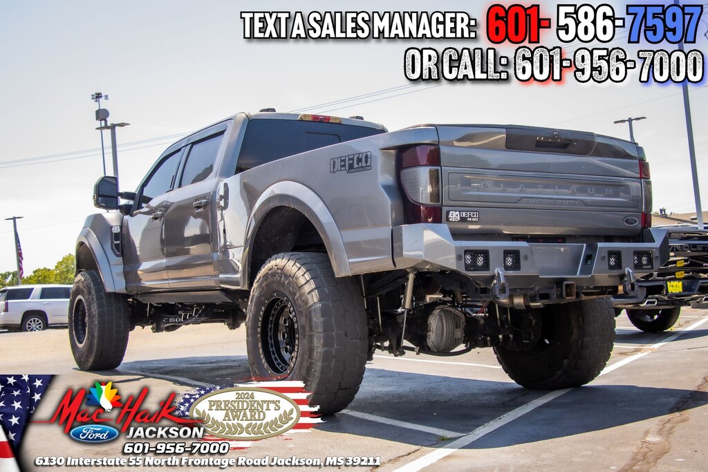 Certified 2022 Ford F-450SD Defco Edition F450 Truck