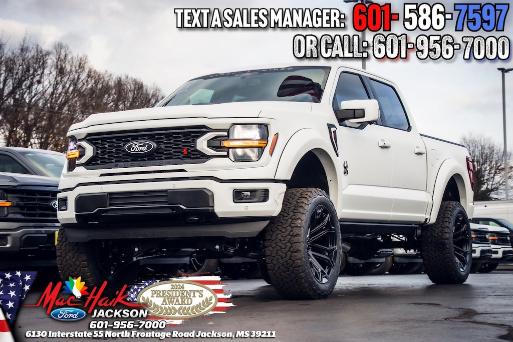New 2025 Ford F-150 Black Widow Edition TRUCK