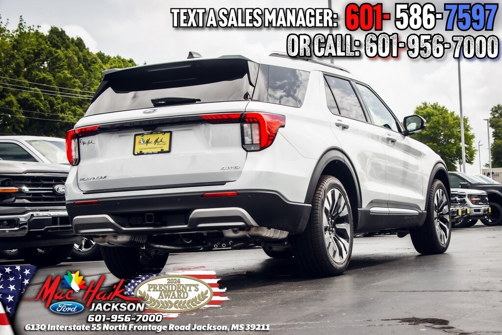 New 2026 Ford Explorer Platinum SUV