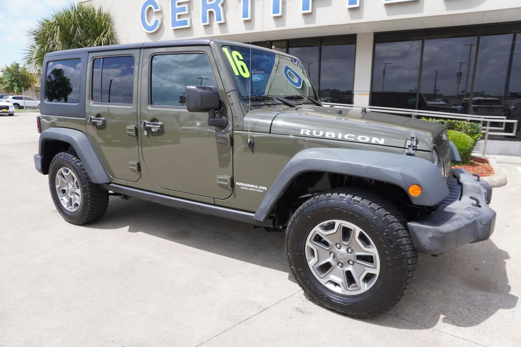 2016 Jeep Wrangler Unlimited Rubicon