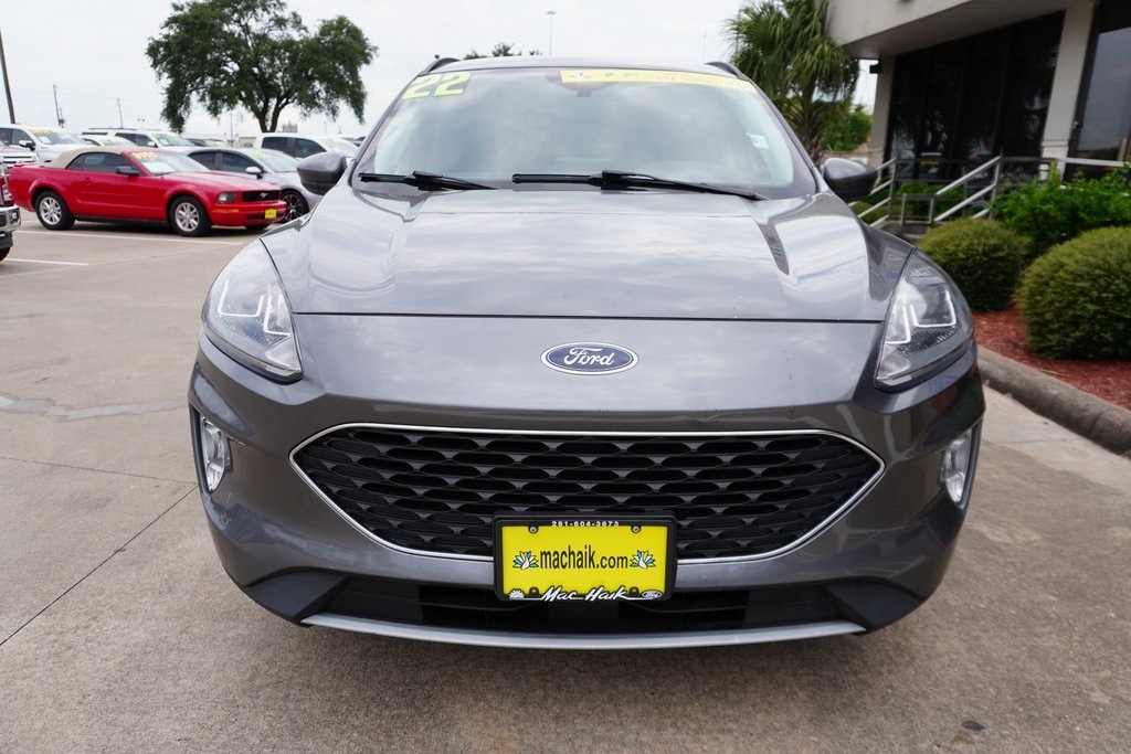 Used 2022 Ford Escape SEL with VIN 1FMCU0H63NUA79637 for sale in Pasadena, TX