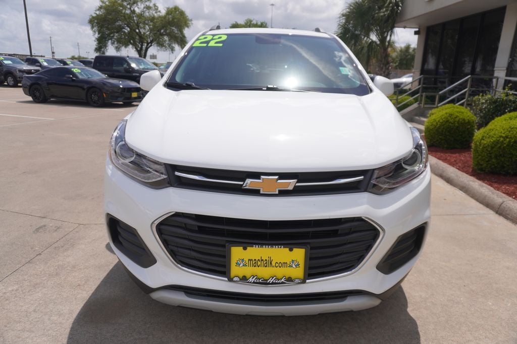 Used 2022 Chevrolet Trax LT with VIN KL7CJPSM6NB559161 for sale in Pasadena, TX