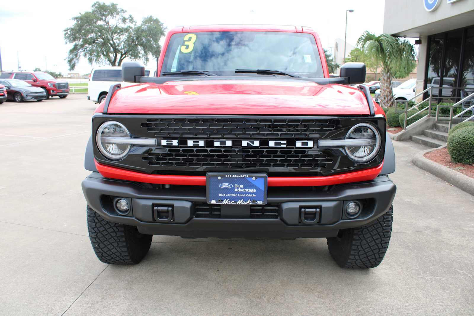 Used 2023 Ford Bronco 2-Door Wildtrak with VIN 1FMDE5CP0PLA92255 for sale in Pasadena, TX