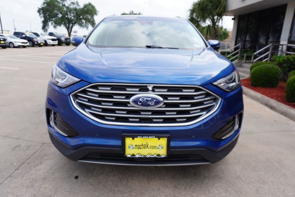 Used 2020 Ford Edge Titanium with VIN 2FMPK3K97LBA10531 for sale in Pasadena, TX