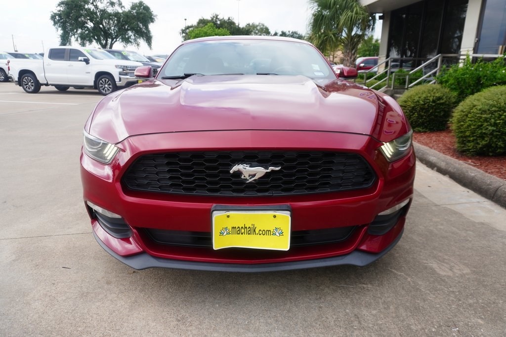 Used 2015 Ford Mustang V6 with VIN 1FA6P8AM3F5329587 for sale in Pasadena, TX