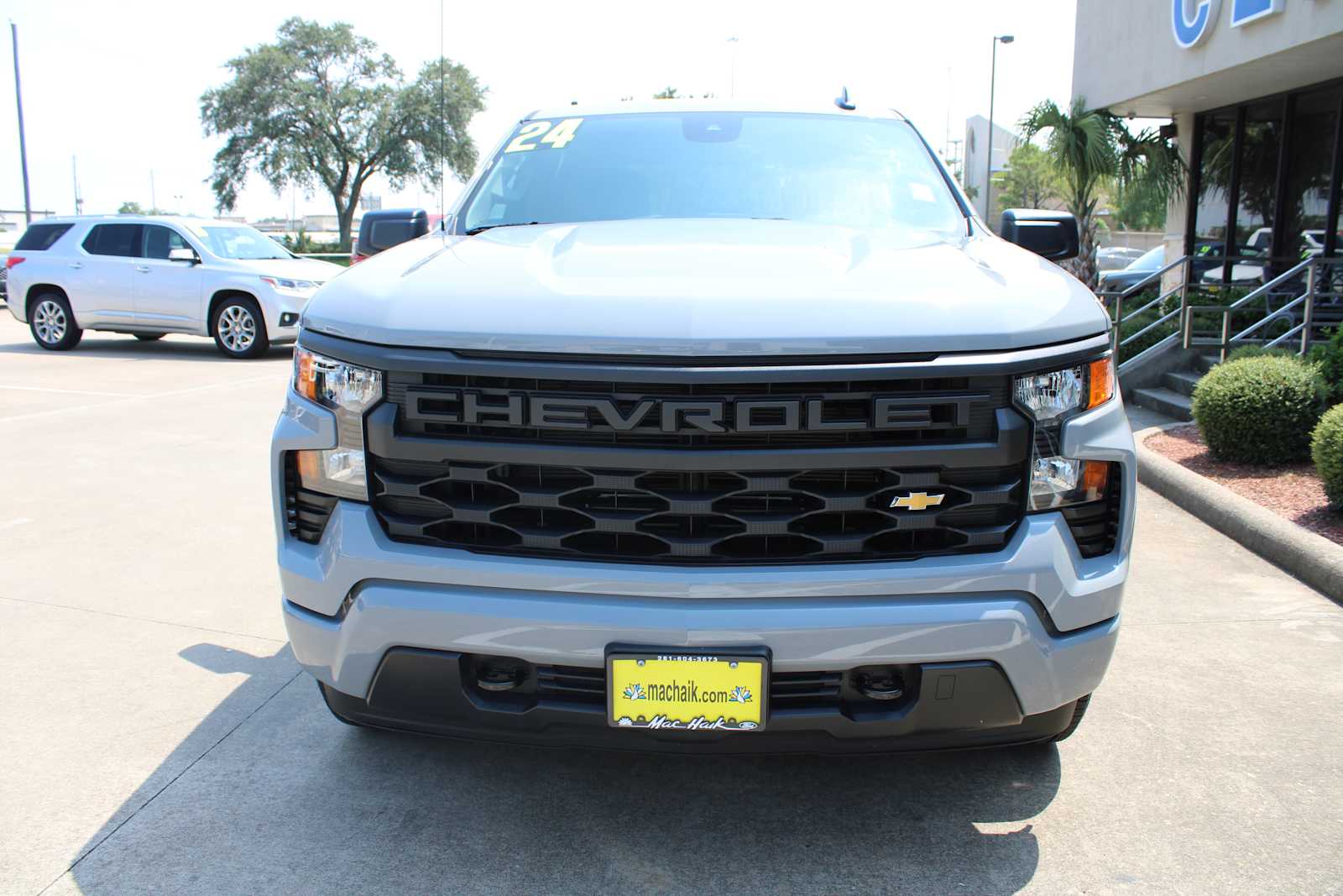 Used 2024 Chevrolet Silverado 1500 Custom with VIN 3GCPABEK6RG143237 for sale in Pasadena, TX