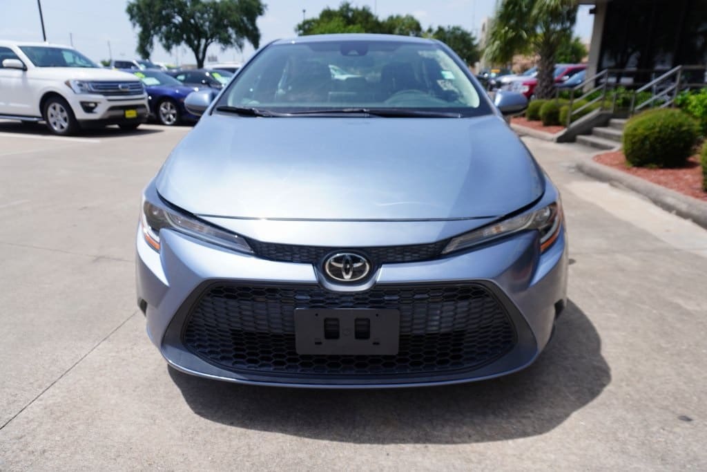 Used 2020 Toyota Corolla LE with VIN 5YFEPRAE9LP074897 for sale in Pasadena, TX