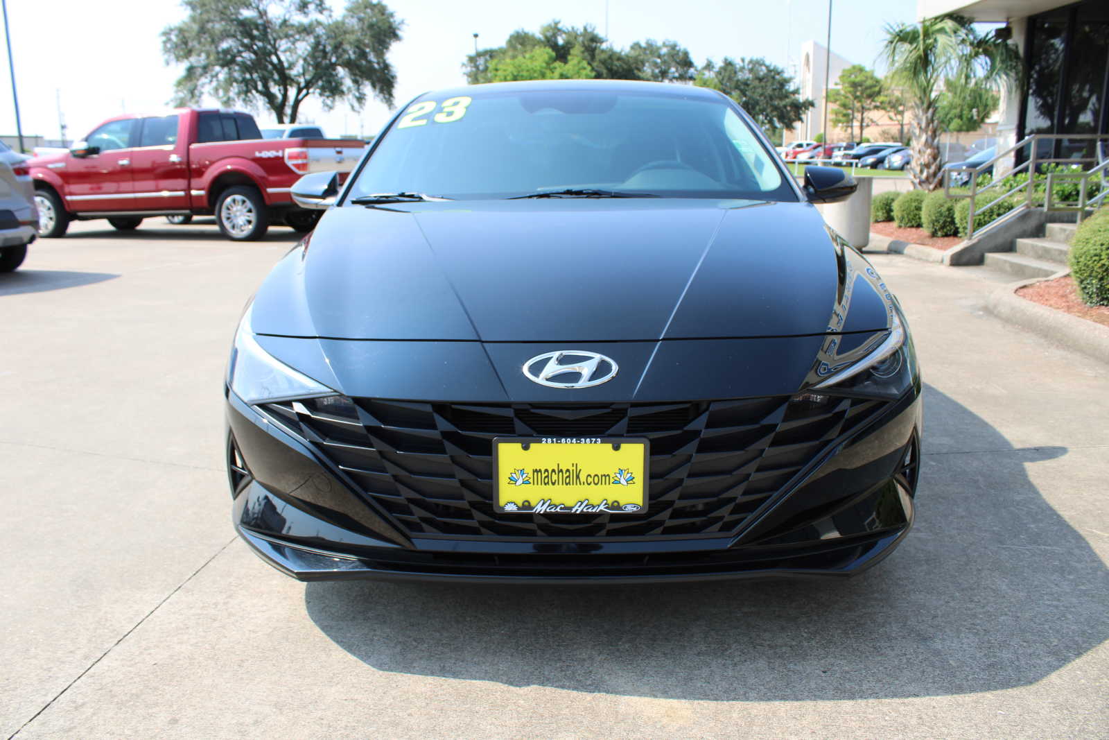 Used 2023 Hyundai Elantra Blue with VIN KMHLM4AJ6PU040145 for sale in Pasadena, TX