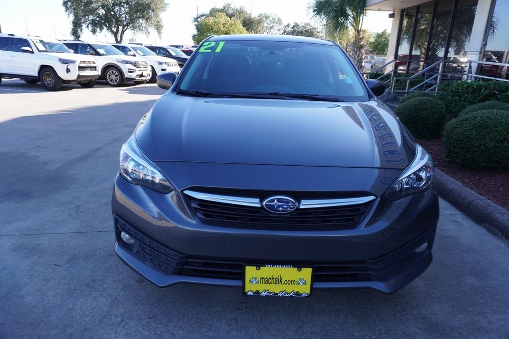 Used 2021 Subaru Impreza Premium with VIN 4S3GKAV67M3601924 for sale in Pasadena, TX