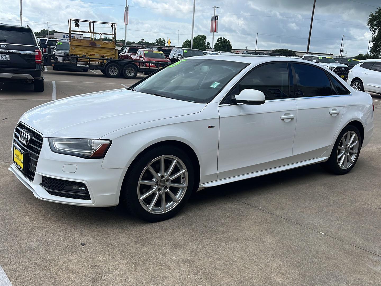 Used 2015 Audi A4 Premium Plus with VIN WAUEFAFL2FN020545 for sale in Pasadena, TX