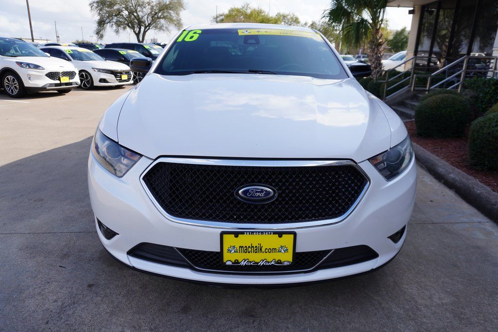 Used 2016 Ford Taurus SHO with VIN 1FAHP2KT8GG124462 for sale in Pasadena, TX