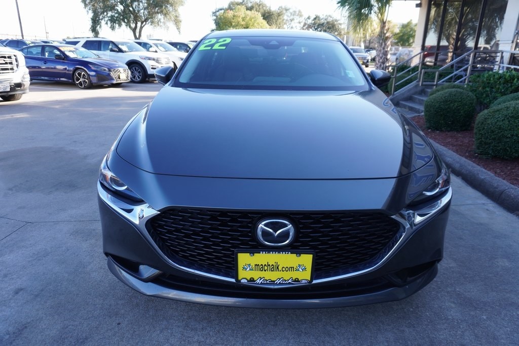 Used 2022 Mazda Mazda3 Preferred with VIN 3MZBPACL7NM308526 for sale in Pasadena, TX