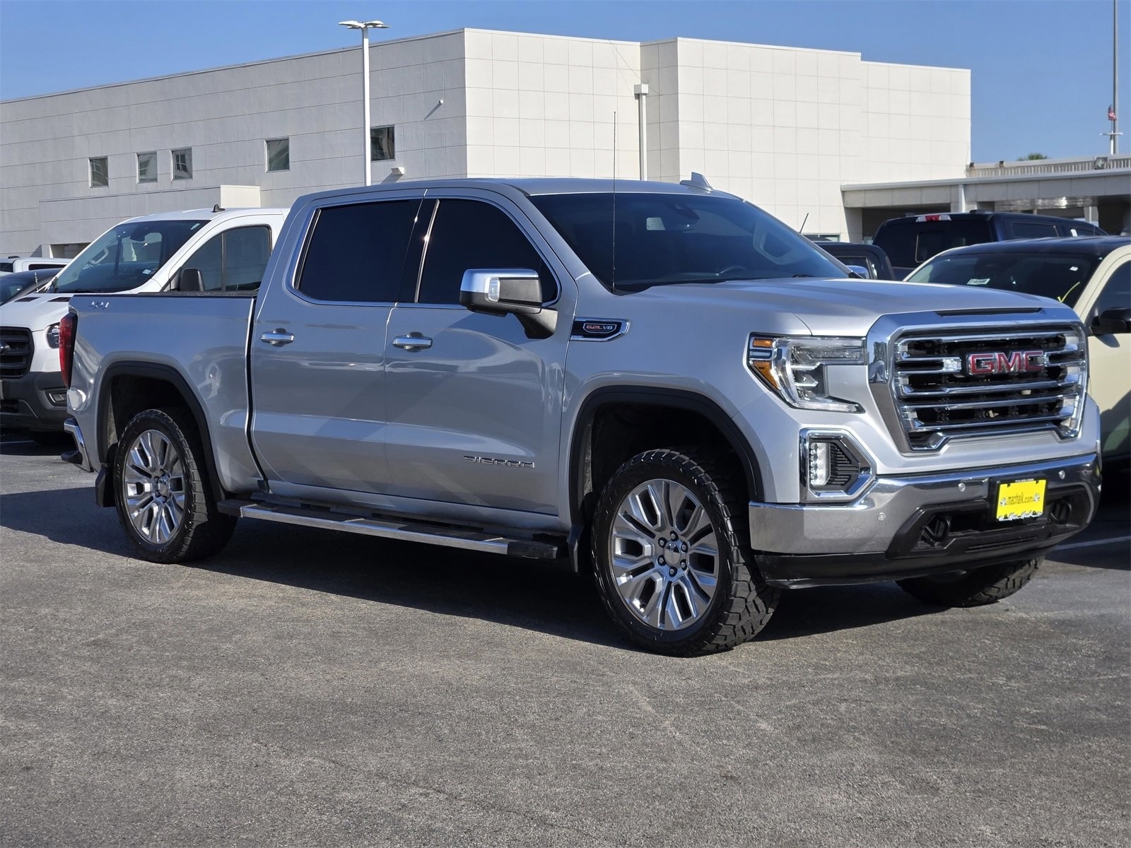 Used 2020 GMC Sierra 1500 SLT with VIN 1GTU9DEL2LZ142612 for sale in Houston, TX