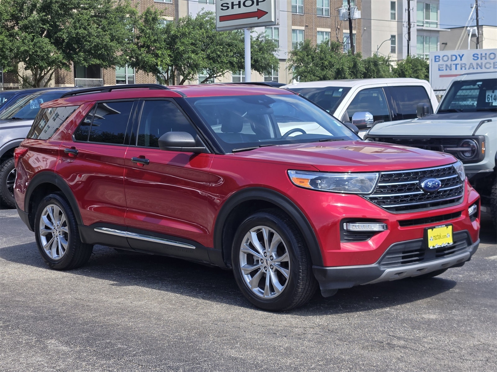 Used 2021 Ford Explorer XLT with VIN 1FMSK7DH1MGB59436 for sale in Houston, TX