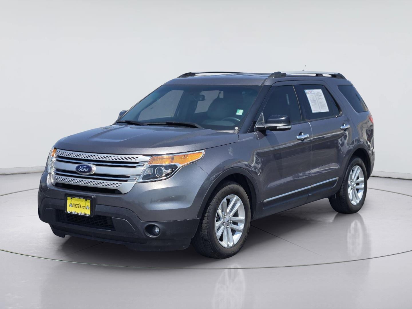 Sterling Gray Metallic 2014 Ford Explorer SUV / Crossover Front-Wheel Drive 6-Speed Automatic