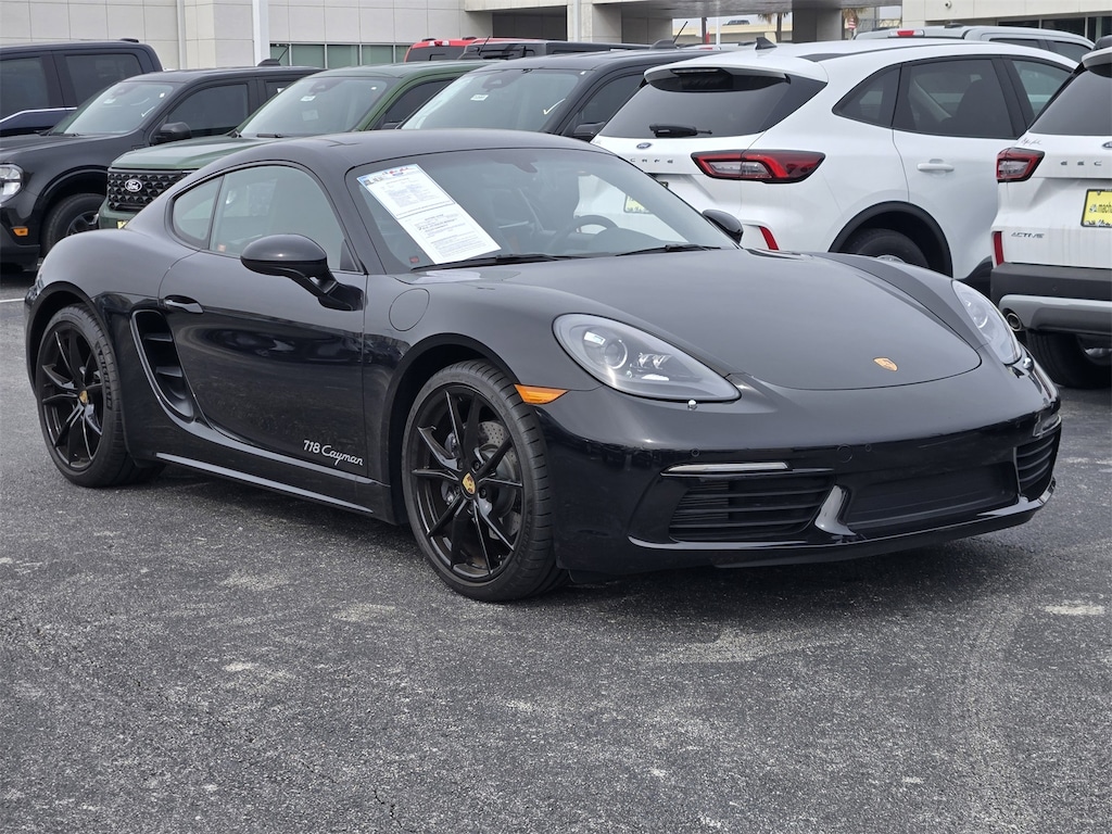 Used 2025 Porsche 718 Cayman Base Coupe