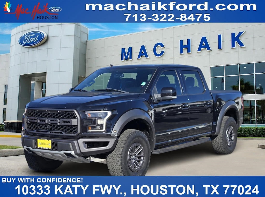 Certified 2020 Ford F-150 Raptor Truck