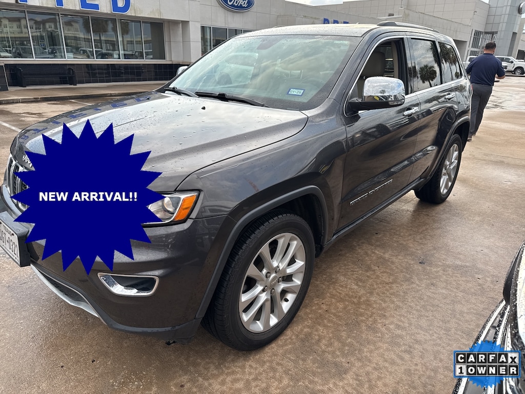 Used 2017 Jeep Grand Cherokee Limited SUV