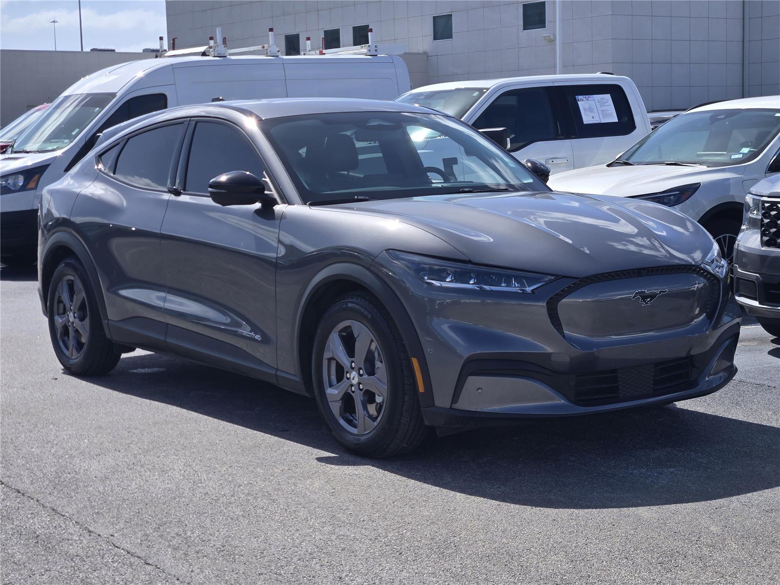 Certified 2023 Ford Mustang Mach-E Select AWD with VIN 3FMTK1SS9PMA41080 for sale in Houston, TX