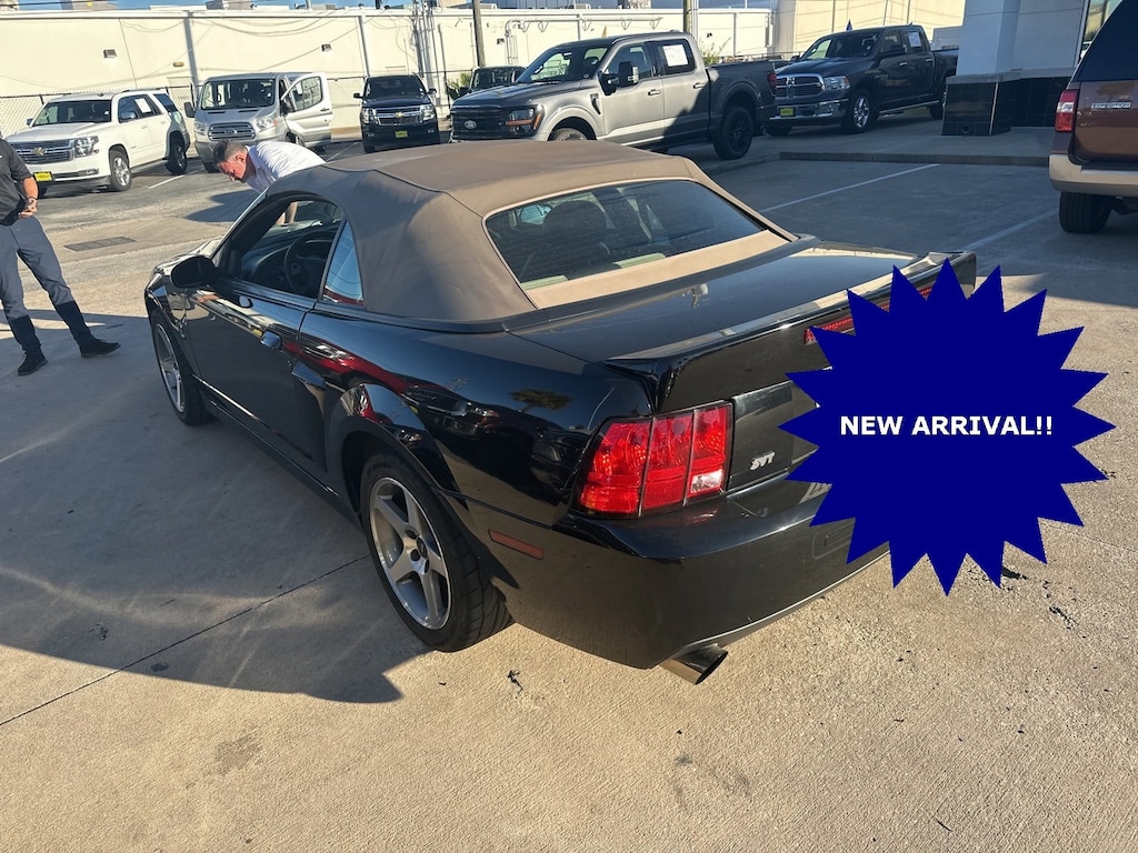 Used 2003 Ford Mustang Cobra Convertible