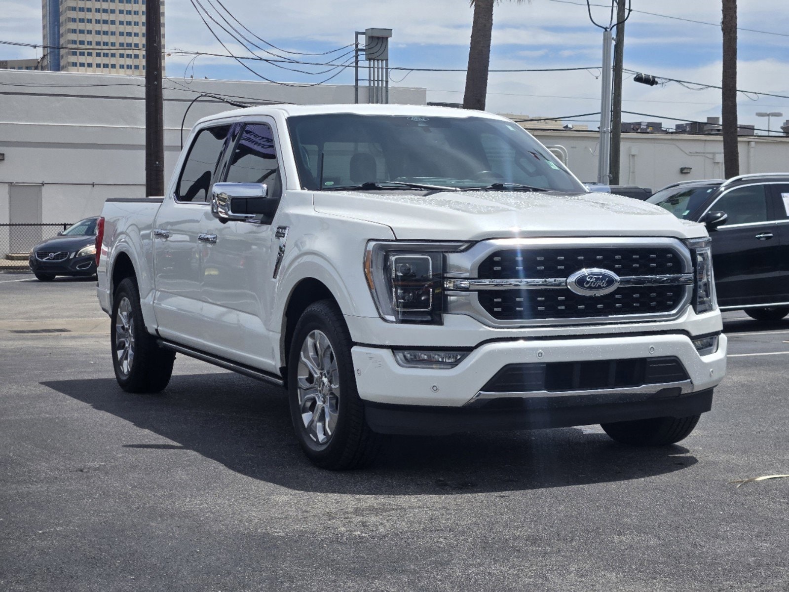 Certified 2021 Ford F-150 Platinum with VIN 1FTFW1CD6MFA91548 for sale in Houston, TX