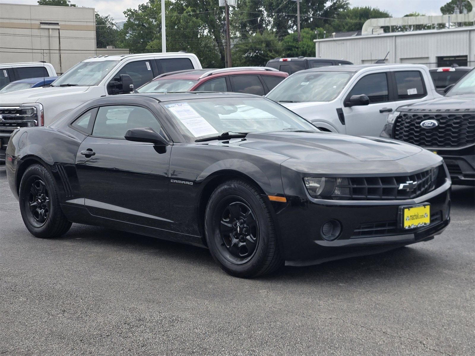 Used 2012 Chevrolet Camaro 1LS with VIN 2G1FE1E37C9102516 for sale in Houston, TX